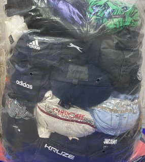 Used XXL Shorts Wholesale Cream Grade