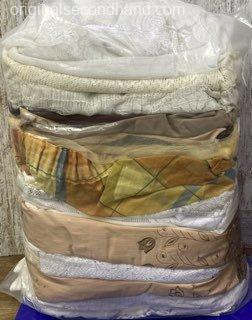 Used wholesale net curtains bulk