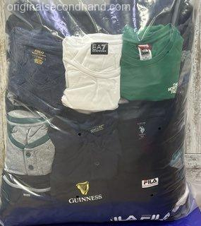 Used Long Sleeve Men's T-Shirts Wholesale