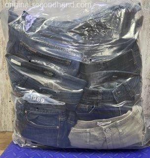 Used Mixed Men and Women Jeans Wholesale