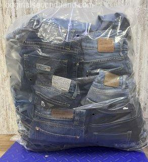 Used Mixed Men's and Women's Jeans Wholesale