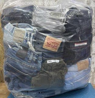 Used Mixed Men and Women Denim Jeans Wholesale
