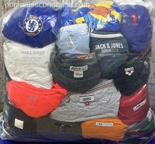 Used Italy Mixed T-Shirts Wholesale