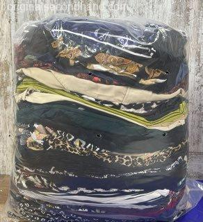 Used Women's Leggings and Hawaiian Tops Wholesale