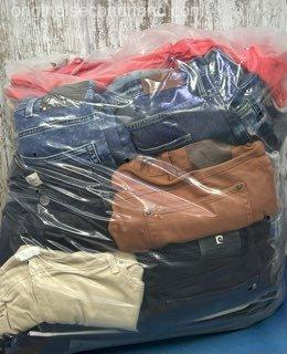 Used XXL Trousers Wholesale from Italy