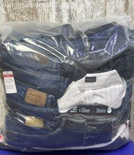 Used XXL Trousers Wholesale Italy