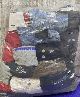 Used Mixed Men's and Women's Shorts Wholesale