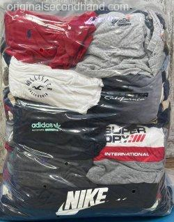 Used Long Sleeve Men's T-Shirts Wholesale