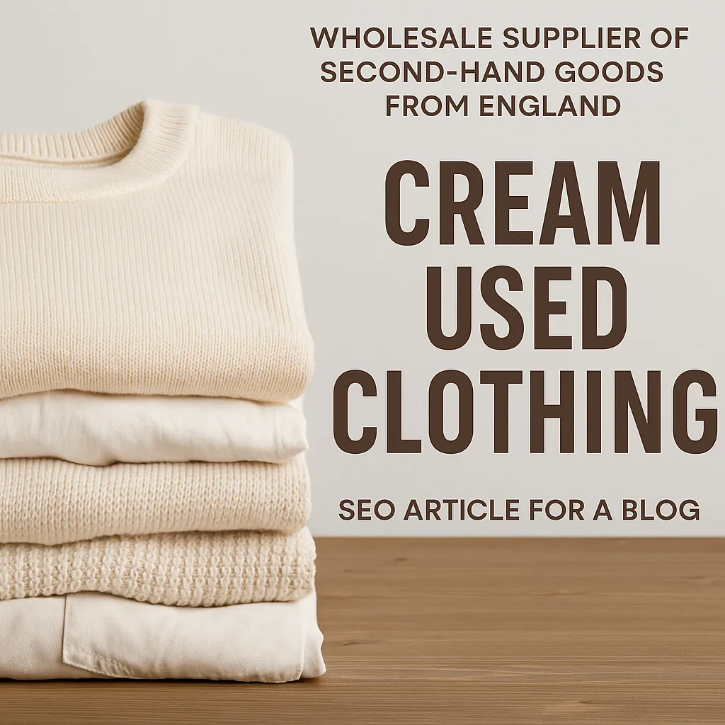 Cream Used Clothing: Your Guide to Sustainable Fashion